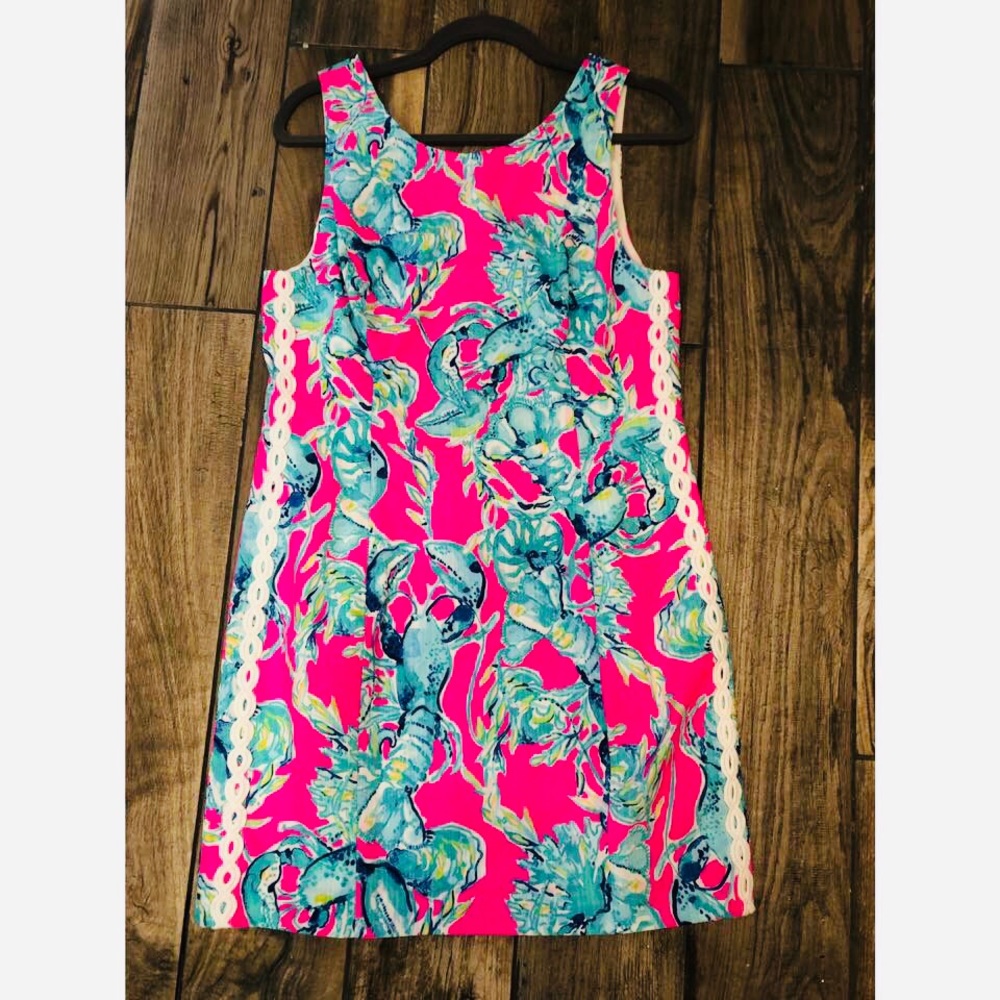 Lobsters in love lily Pulitzer dress